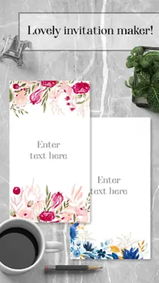 Wedding Reception Invitation android App screenshot 4